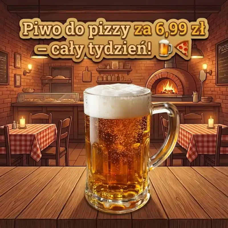🍺 Zimne piwo kraftowe do pizzy? Mamy najlepszy wybór w okolicy!