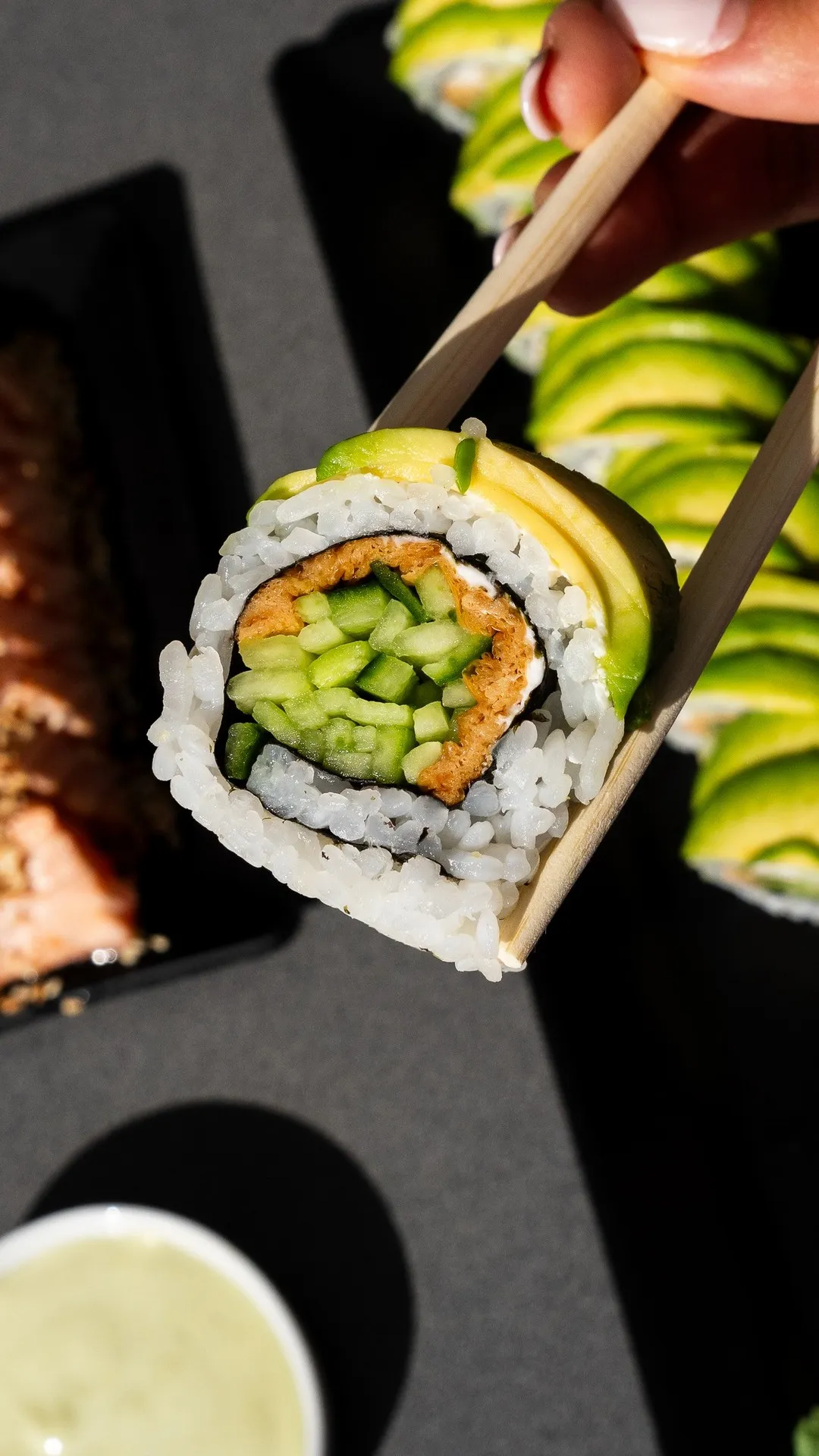 Mittagessen: zwei oder drei Rollen und Miso? Ein schnelles Menü für einen vollen Tag 🍣